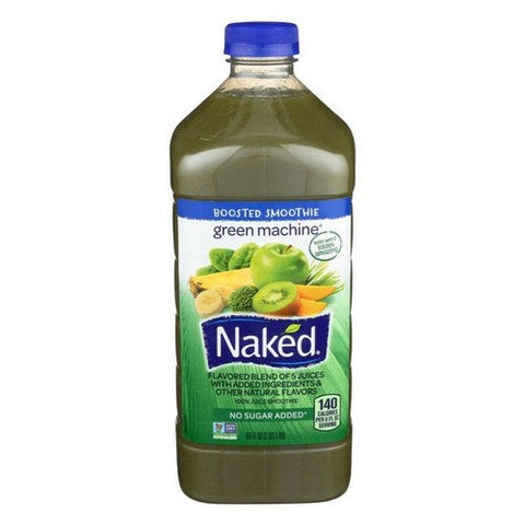 Naked, Green Machine Boosted Smoothie, 64 Oz (Case Of 6) Naked