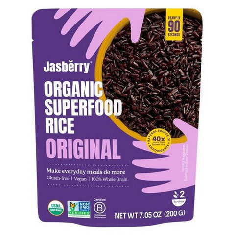 Jasberry, Superfood Original Rice, 7.05 Oz (Case Of 6) Jasberry