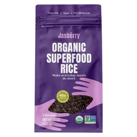 Jasberry, Superfood Rice, 15 Oz (Case Of 6) Jasberry