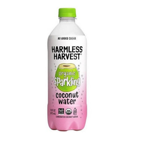 Harmless Harvest, Sparkling Coconut Water, 16 Oz (Case Of 6) Harmless Harvest