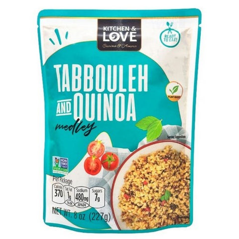 Kitchen And Love, Tabbouleh and Quinoa Medley, 8 Oz (Case Of 6) Kitchen And Love