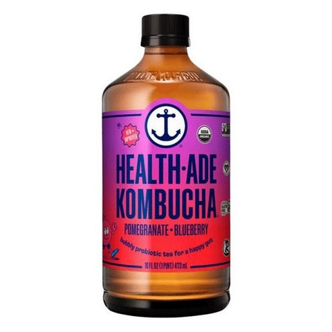 Health-Ade, Pomegranate Kombucha, 16 Oz (Case Of 12) Health-Ade