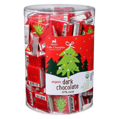 Lake Champlain, Organic Bar Dark Chocolate 57% Cocoa, 0.4 Oz (Case Of 106) Lake Champlain