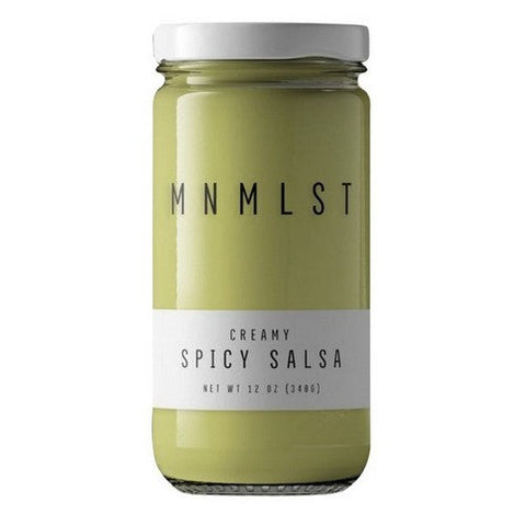 MNMLST, Creamy Spicy Salsa, 12 Oz (Case Of 6) MNMLST