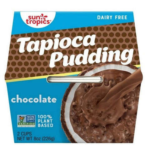 Sun Tropics, Chocolate Tapioca Pudding, 8 Oz (Case Of 6) Sun Tropics