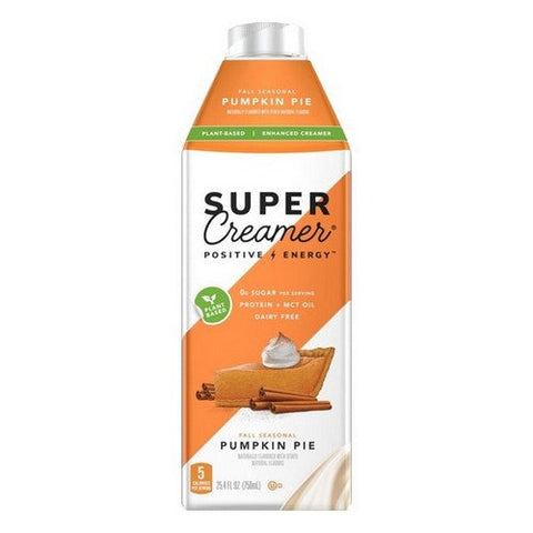 Kitu, Super Creamer With Plant Protein And Mct Oil Pumpkin Pie, 25.4 Oz (Case Of 6) Kitu