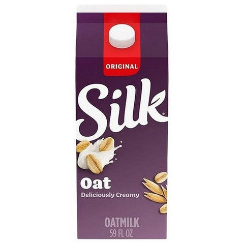 Silk, Original Dairy Free Oatmilk Case Of 6, 64 FL Oz, 59 Oz (Case Of 6) Silk
