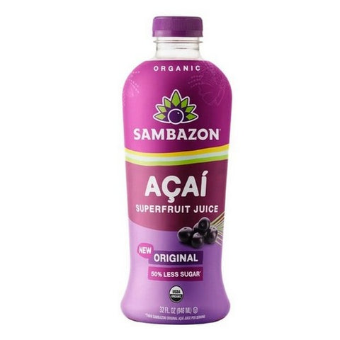 Sambazon, Acai Superfruit Juice, 32 Oz (Case Of 6) Sambazon