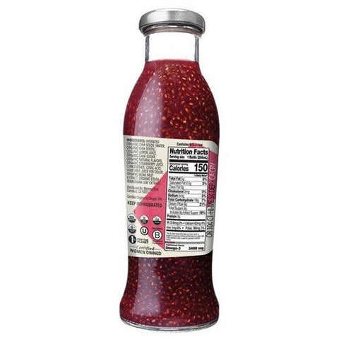 Mamma Chia, Organic Chia Beverage Strawberry Lemonade, 10 Oz (Case Of 12) Mamma Chia