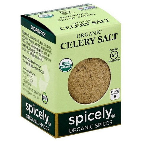 Spicely Organics, Organic Celery Salt, 0.5 Oz (Case Of 6) Spicely Organics