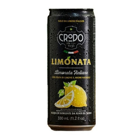 Crodo, Crodo Limonata Sparkling Lemonade Cans, 11.2 Oz X 4 (Case Of 6) Crodo