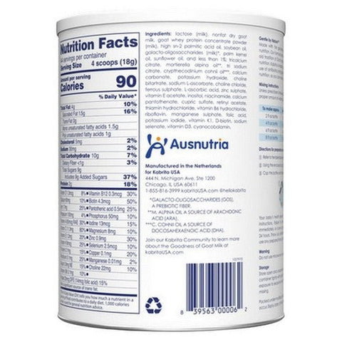 Kabrita, Goat Milk Toddler Formula 12 24 Months, 28 Oz (Case Of 6) Kabrita