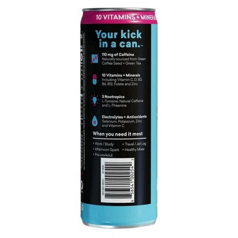Eboost, Super Fuel Sparkling Blue Raspberry Energy Drink, 11.5 Oz (Case Of 12) Eboost