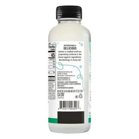 Kevita, Organic Mojito Lime Mint Coconut Probiotic Drink, 15.2 Oz (Case Of 6) Kevita