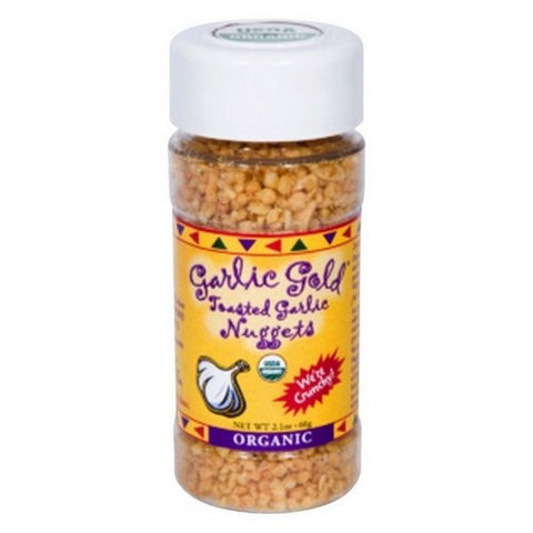 Garlic Gold, Toasted Garlic Nuggets, 2.1 Oz (Case Of 6) Garlic Gold
