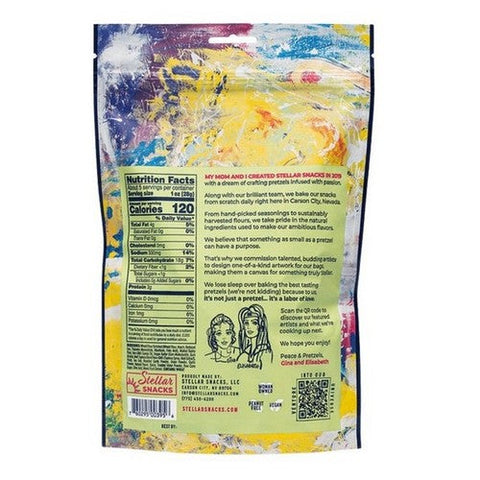 Stellar Snacks, Bold And Herby Pretzel Braids, 5 Oz (Case Of 6) Stellar Snacks