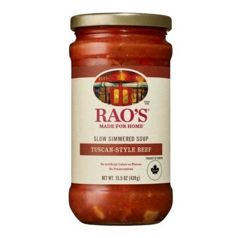 Rao's, Raos Soup Tuscan Style Beef, 15.5 Oz (Case Of 6) Rao's