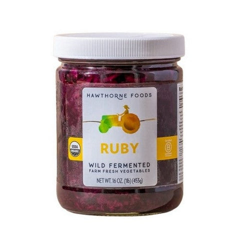 Hawthorne, Ruby Sauerkraut, 16 Oz (Case Of 6) Hawthorne