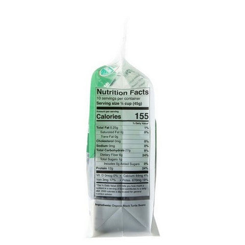 True Origin Foods, Black Turtle Beans, 16 Oz (Case Of 6)