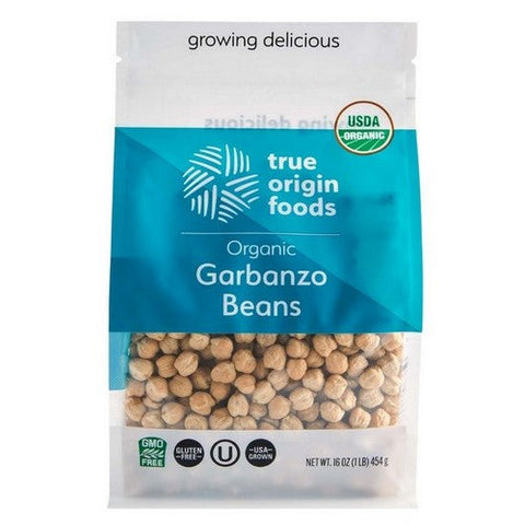 True Origin Foods, Organic Garbanzo Beans, 16 Oz (Case Of 6) True Origin Foods