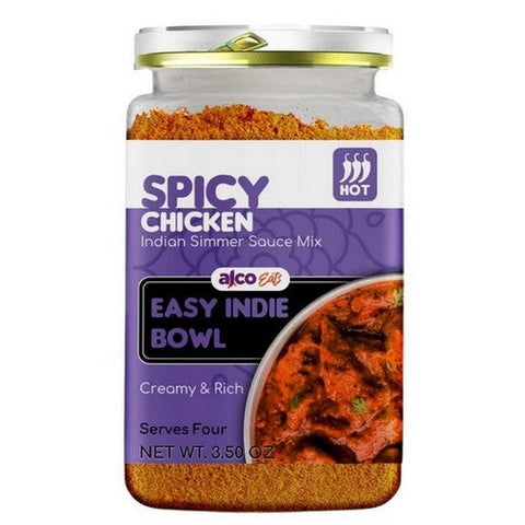 Alcoeats, Spicy Chicken Simmer Sauce Mix, 3.5 Oz (Case Of 6) Alcoeats