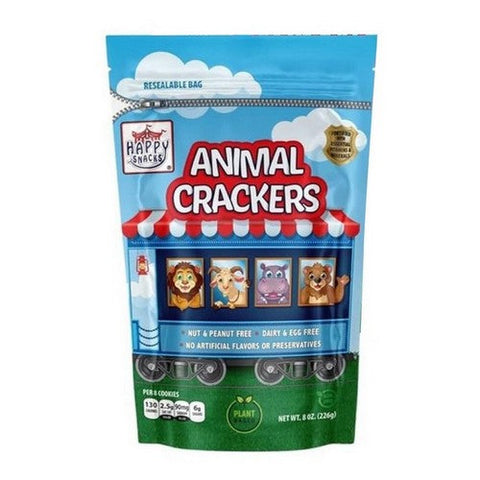 Happy Snacks, Animal Crackers, 8 Oz (Case Of 6) Happy Snacks