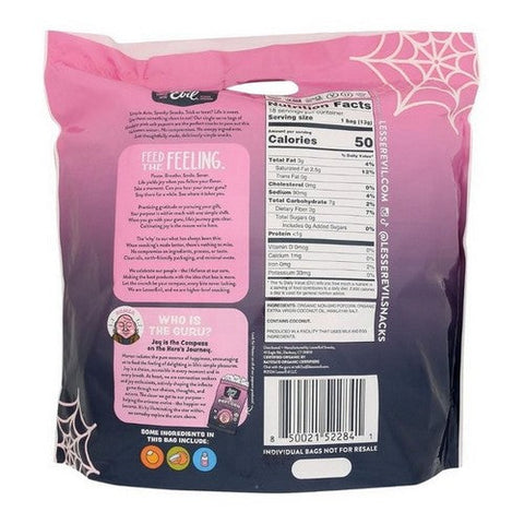 Lesser Evil, Organic Popcorn Himalayan Pink Salt, 0.46 Oz X 18 Count (Case Of 5) Lesser Evil