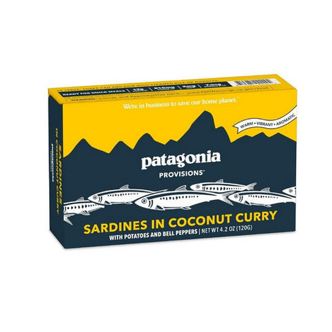 Sardines Coconut Curry 4.2 Oz (Case Of 10) by Patagonia Provisions