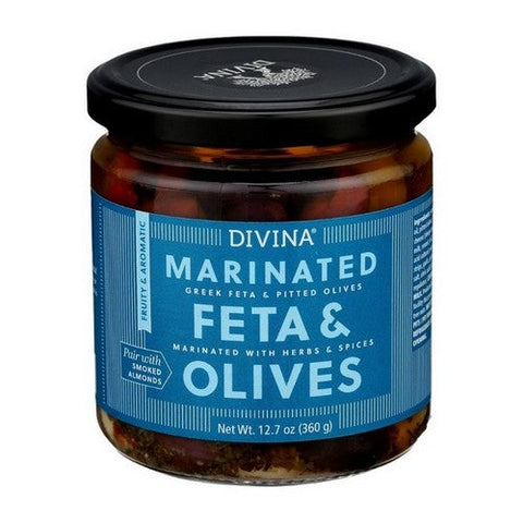 Divina, Marinated Feta And Olives, 12.7 Oz (Case Of 6) Divina