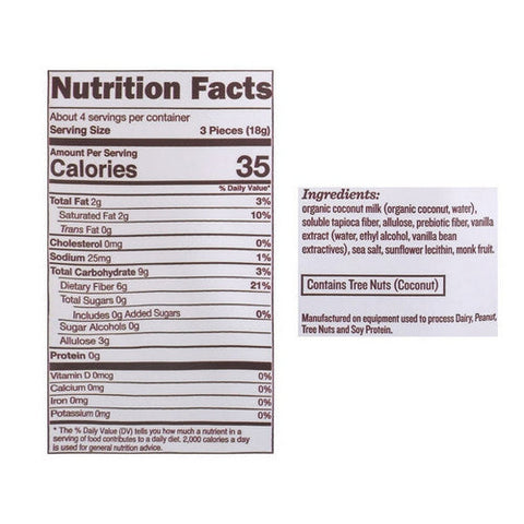 Cocomels, Caramel Coconut Milk Original Sugar Free, 2.75 Oz (Case Of 6)