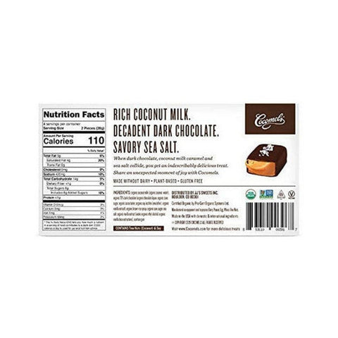Cocomels, Coconut Milk Caramels Case, 4 Oz (Case Of 6)