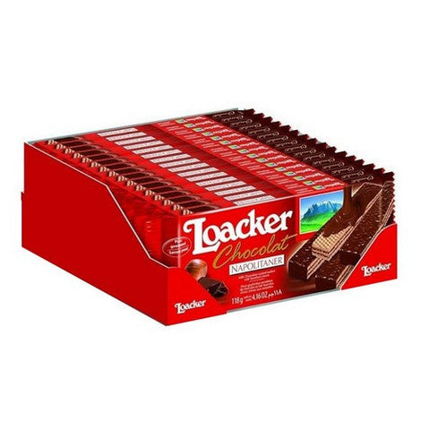 Loacker, Hazelnut Chocolate Napoleon, 4.16 Oz (Case Of 16) Loacker