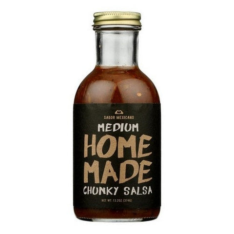 Sabor Mexicano, Home Made Medium Chunky Salsa, 13.2 Oz (Case Of 6) Sabor Mexicano