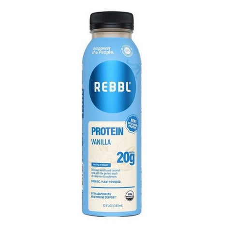 Rebbl, Organic Protein Elixer Vanilla Spice, 12 Oz (Case Of 12) Rebbl