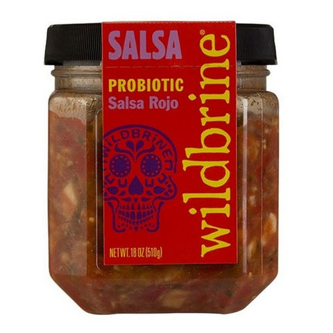 Wildbrine, Fermented Salsa Rojo, 18 Oz (Case Of 6) Wildbrine