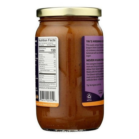 Yais Thai, Massaman Curry Sauce, 16 Oz (Case Of 6) Yais Thai