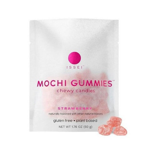 Issei, Mochi Gummies Strawberry, 1.76 Oz (Case Of 6) Issei