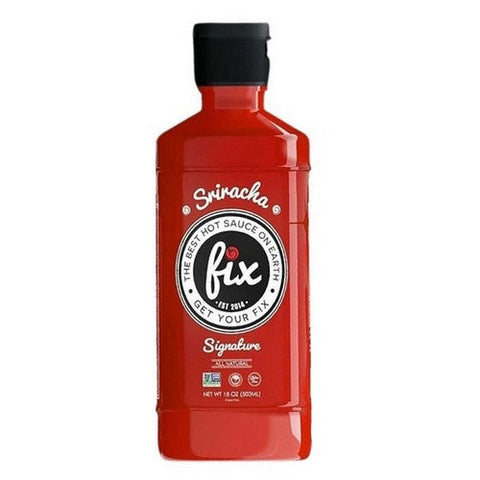 Fix Hot Sauce, Sriracha Hot Sauce, 18 Oz (Case Of 6) Fix Hot Sauce