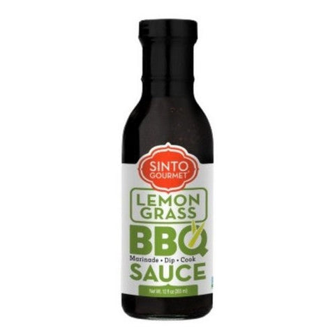 Sinto Gourmet, Lemongrass BBQ Sauce, 12 Oz (Case Of 6) Sinto Gourmet