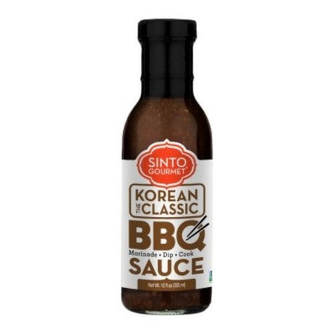 Sinto Gourmet, The Classic Korean BBQ Sauce, 12 Oz (Case Of 6) Sinto Gourmet