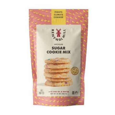 Renewal Mill, Upcycled Sugar Cookie Mix, 15 Oz (Case Of 6) Renewal Mill