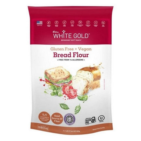 Extra White Gold, Extra White Gold Flour Bread, 17.64 Oz (Case Of 6) Extra White Gold