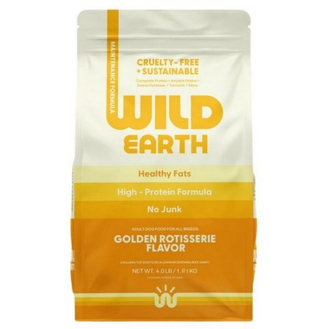 Wild Earth, Dog Food Golden Rotisserie, 4 Lbs (Case Of 4) Wild Earth