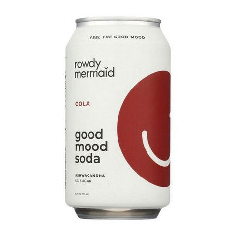 Good Mood Soda, Cola Soda, 12 Oz X 4 Count (Case Of 6) Good Mood Soda
