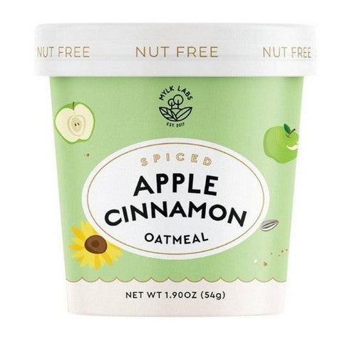 Mylk Labs, Apple Cinnamon Oatmeal, 1.9 Oz (Case Of 6) Mylk Labs