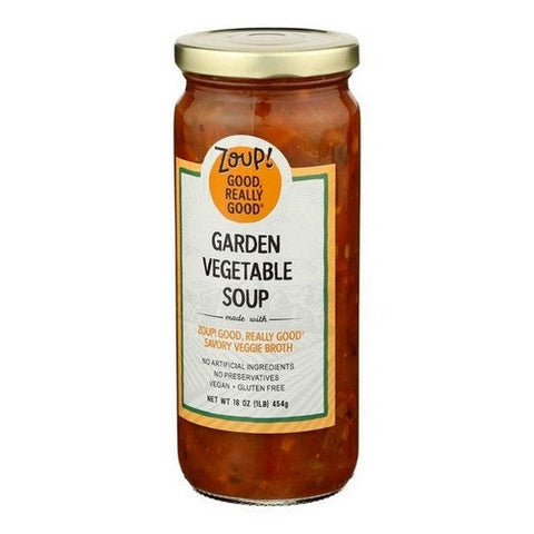 Zoup Good Really, Garden Vegetable Soup, 16 Oz (Case Of 6) Zoup Good Really