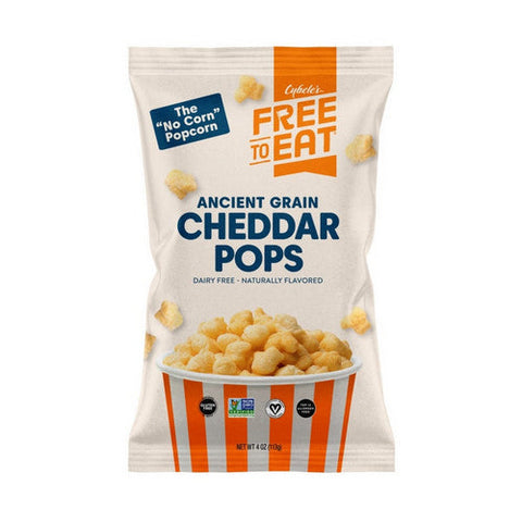 Cybeles, Ancient Grain Cheddar Pops, 4 Oz (Case Of 6) Cybeles