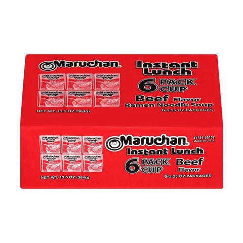 Instant Lunch Cups Beef 13.5 Oz by Maruchan