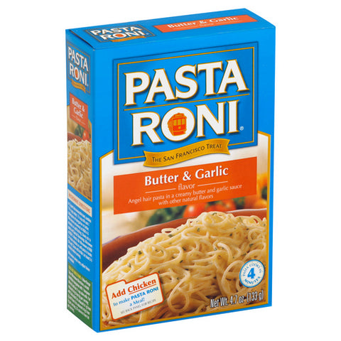 Butter And Garlic Angel Hair Box 4.7 Oz (Case Of 12) by Pasta Roni