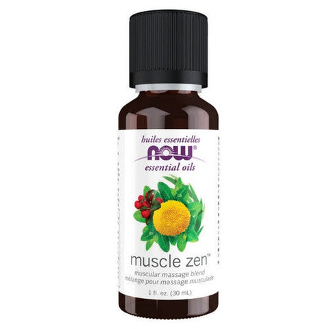 Now Foods, Muscle Zen Oil Blend, 1 Oz Now Foods